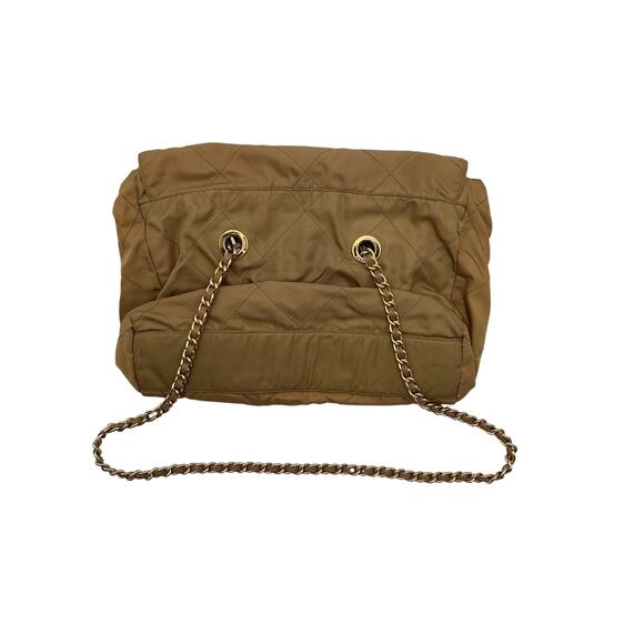 Prada 'Tessuto' Tan Nylon Shoulder Bag - Picture 3 of 6
